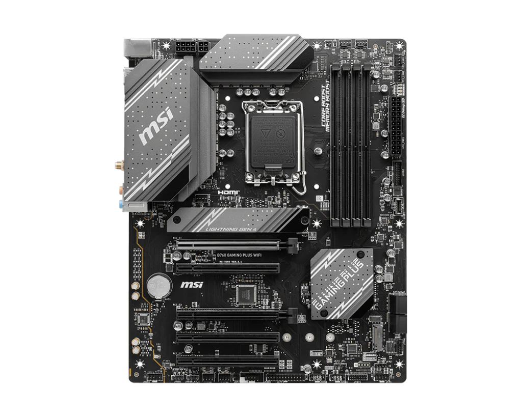 MSI B760 GAMING PLUS WIFI – Graj Mocniej, Rozwijaj Się Płynnie - Image 3