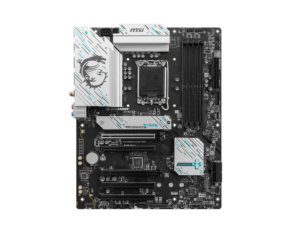 MSI B760 GAMING PLUS WIFI DDR4 – Graj Sprytnie, Rozwijaj Zestaw - Image 3