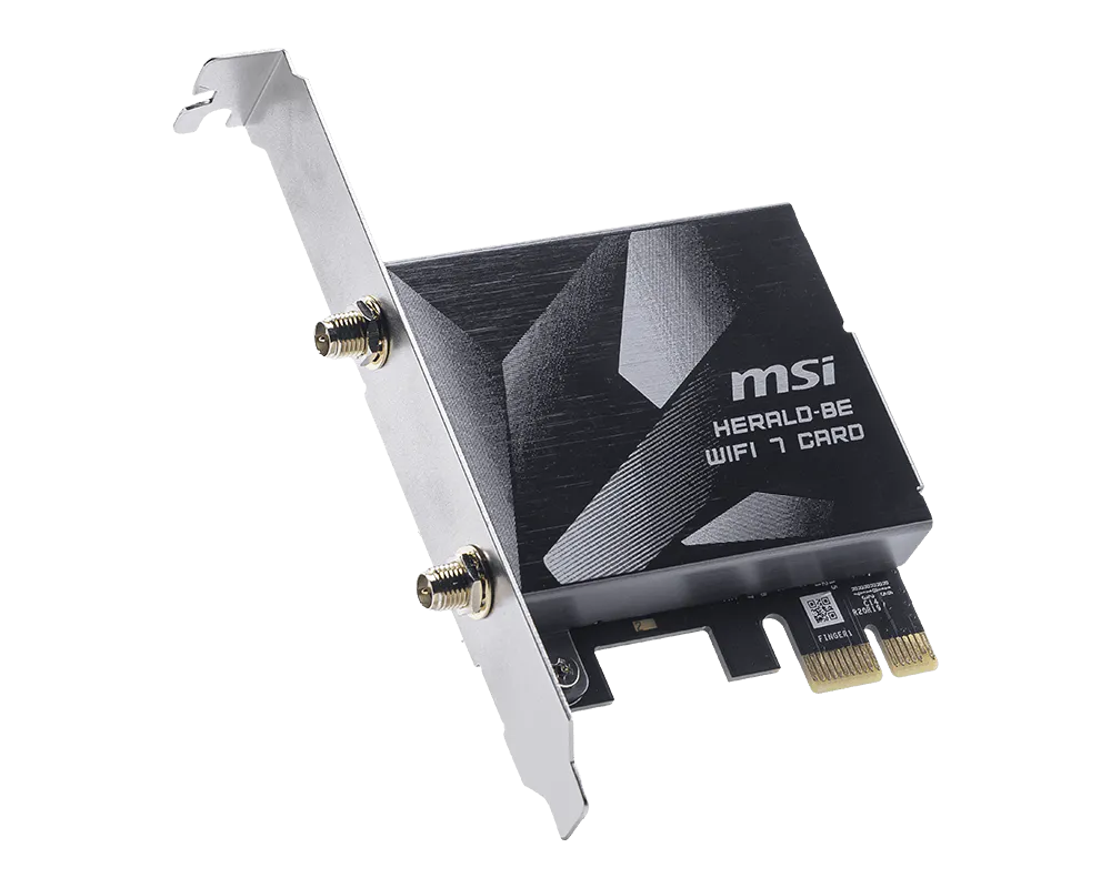 HERALD BE9400 WiFi 7 PCIe | Karty Sieciowe - Image 4