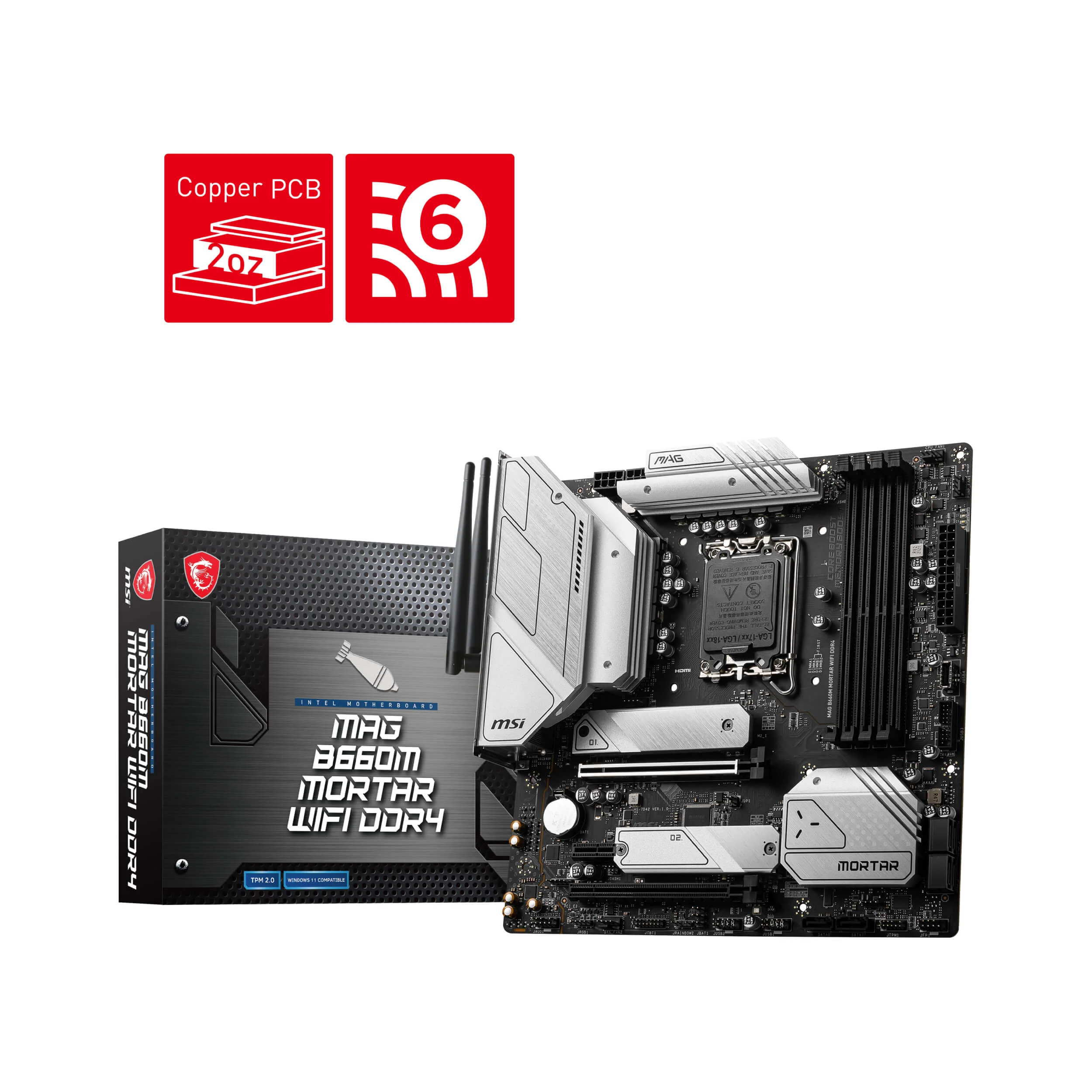 MAG B660M MORTAR WIFI DDR4 - Image 12