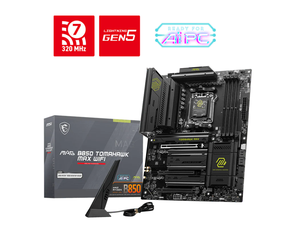 MSI MAG B850 TOMAHAWK MAX WIFI – Płyta AM5 na przyszłość - Image 4