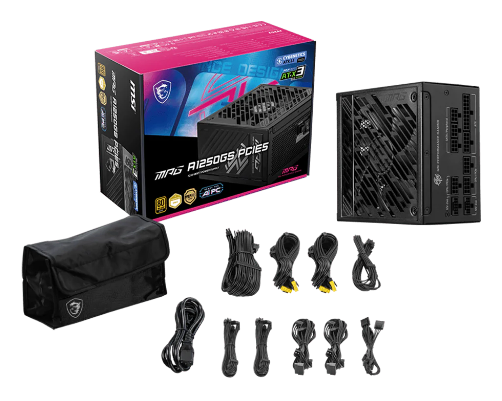 Zasilacz MPG A1250GS PCIE5 - Image 5