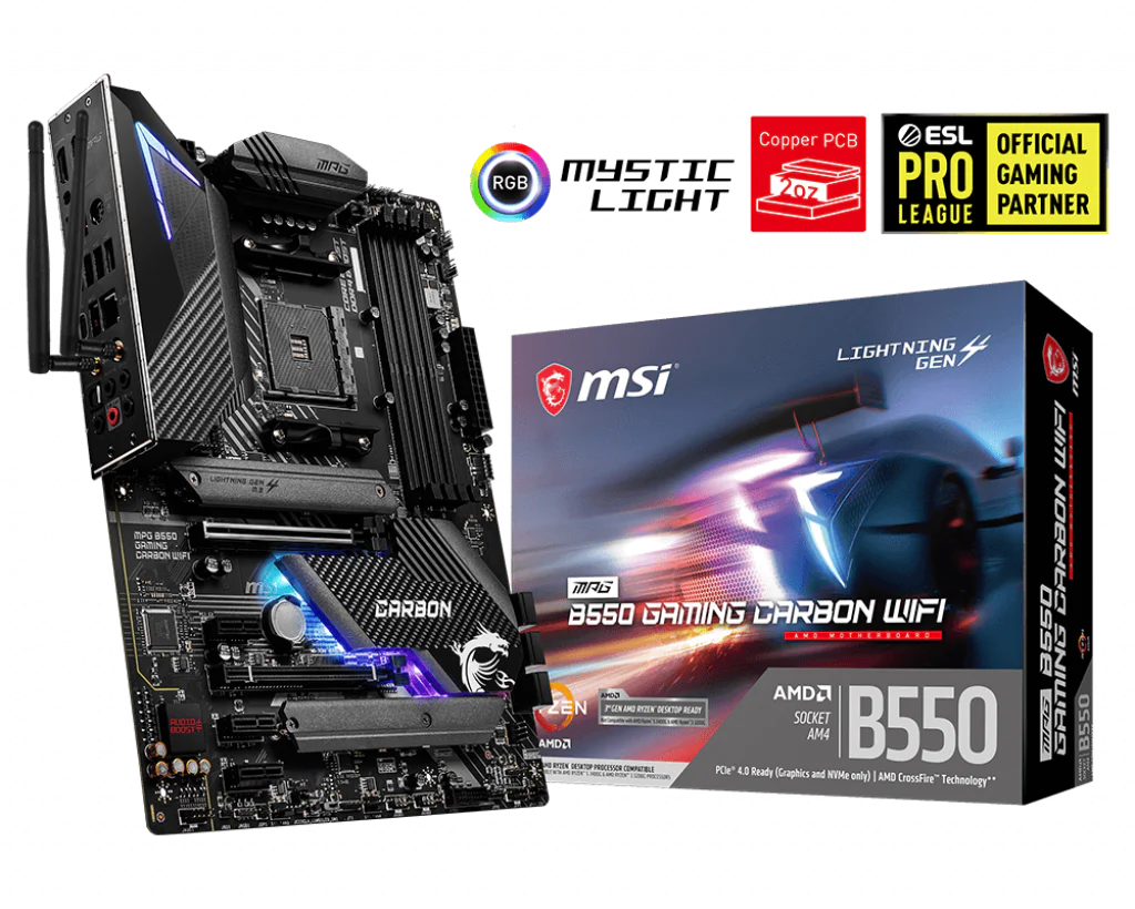 MPG B550 GAMING CARBON WIFI - Image 5