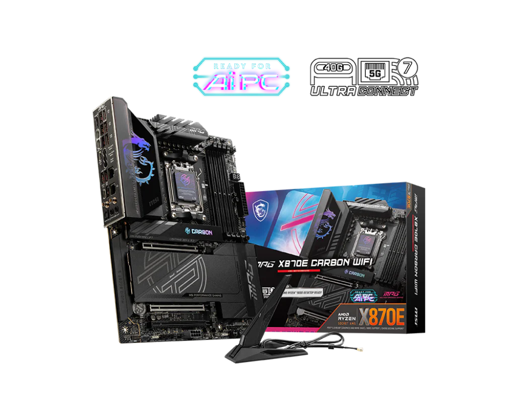 MSI MPG X870E CARBON WIFI – Twoja Stabilna Baza do Gry - Image 5