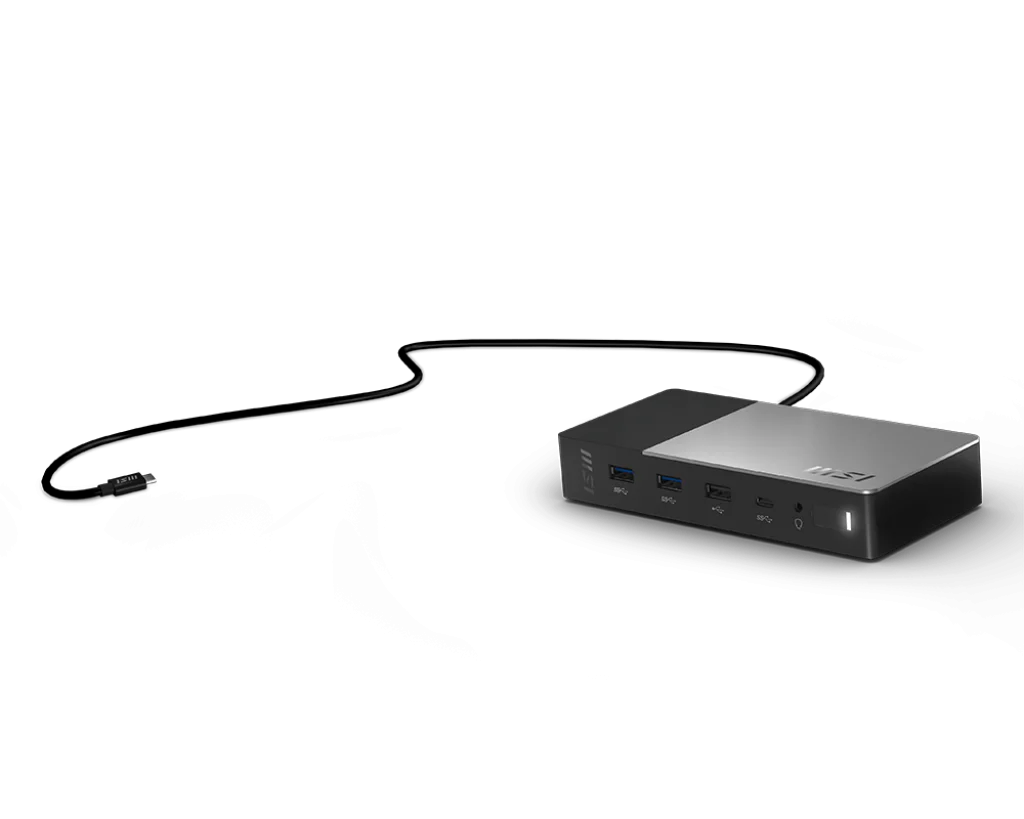 MSI USB C Docking Station Gen. 2 (Laptop, Claw) - Image 5