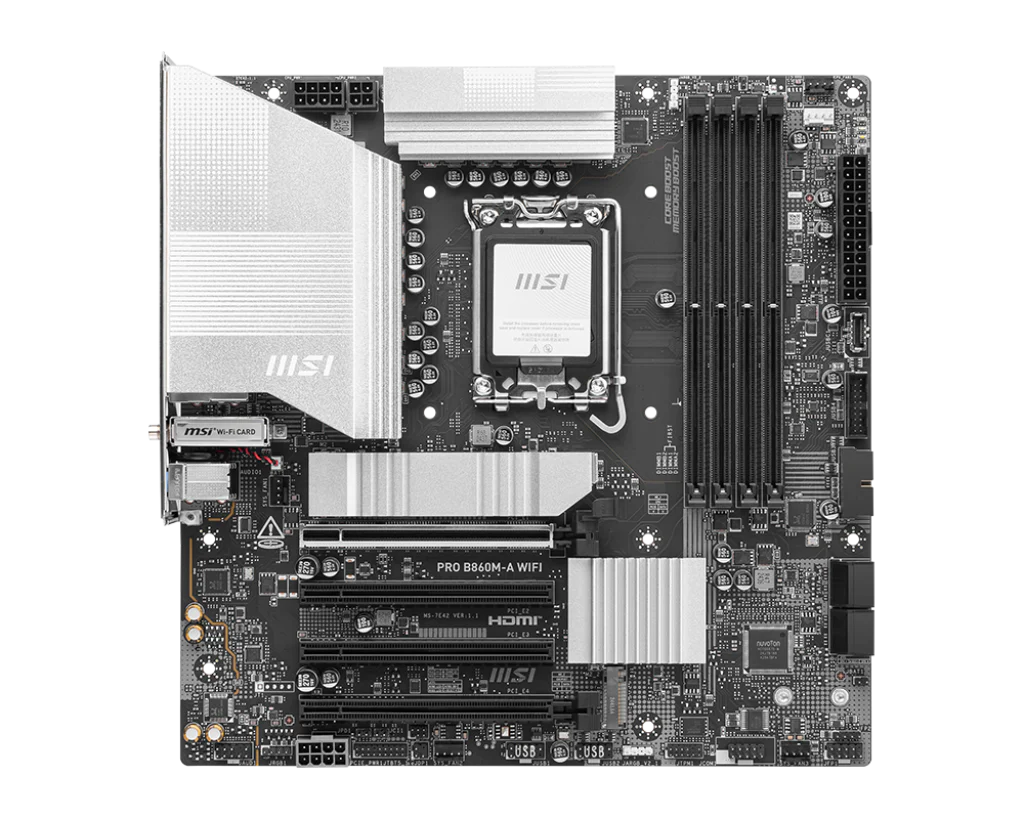MSI PRO B860M-A WIFI – Płyta główna mATX LGA1851 Wi-Fi 7 - Image 3