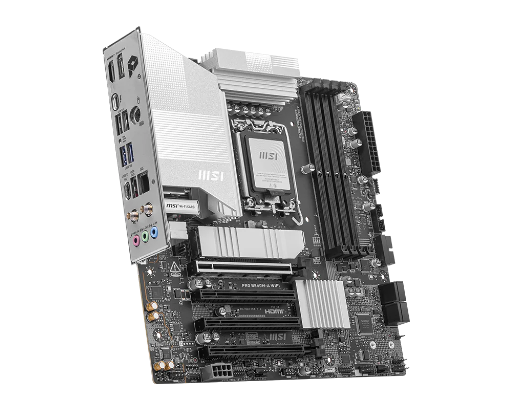MSI PRO B860M-A WIFI – Płyta główna mATX LGA1851 Wi-Fi 7 - Image 4