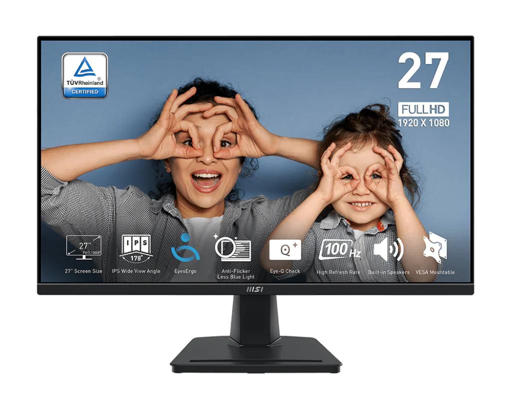 MSI PRO MP275 – 27″ Monitor Profesjonalny 100 Hz z Ochroną Oczu - Image 6